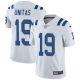 Men's Nike Indianapolis Colts #19 Johnny Unitas White Stitched NFL Vapor Untouchable Limited Jersey