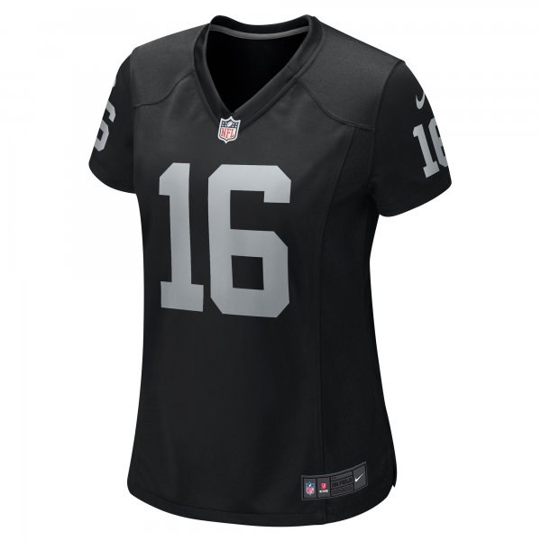 Women's Las Vegas Raiders Jakobi Meyers Nike Black Game Player Jersey