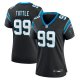 Women's Carolina Panthers Shy Tuttle Nike Black Game Player Jersey