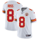 Men's Kansas City Chiefs #8 Justyn Ross White Stitched NFL Vapor Untouchable Limited Jersey