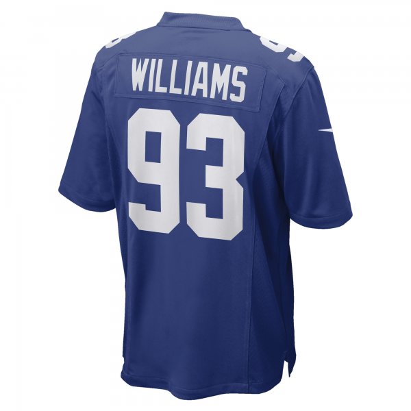 Men's New York Giants Nick Williams Nike Royal Game Player Jersey