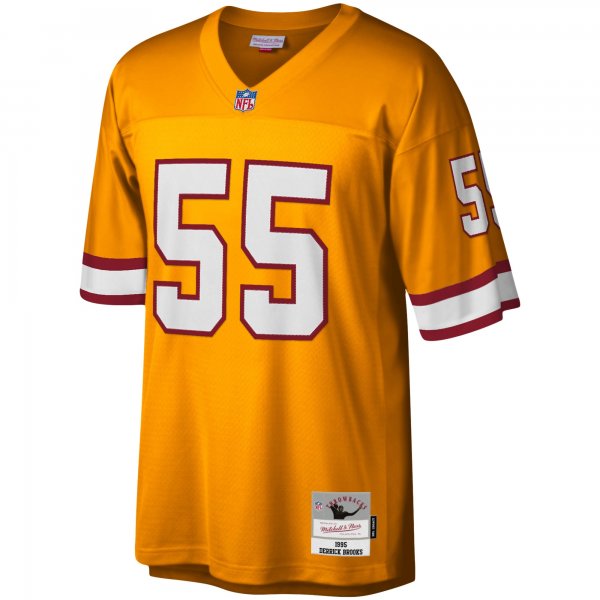 Men's Tampa Bay Buccaneers Derrick Brooks Mitchell & Ness Orange Legacy Replica Jersey