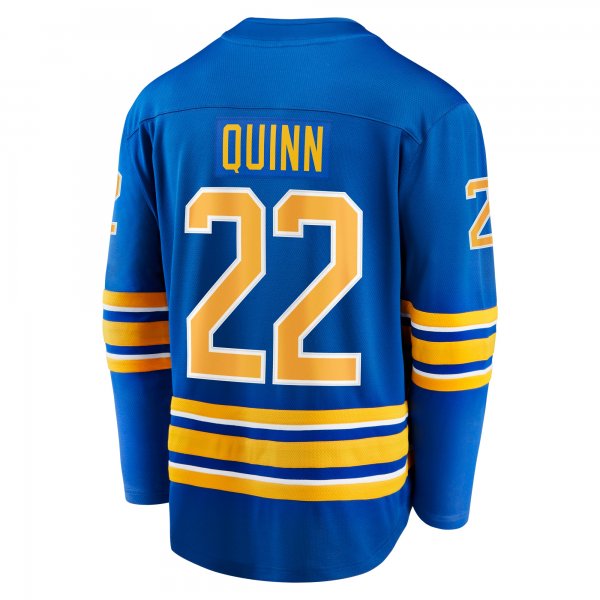 Men's Buffalo Sabres Jack Quinn Fanatics Royal Home Breakaway Jersey