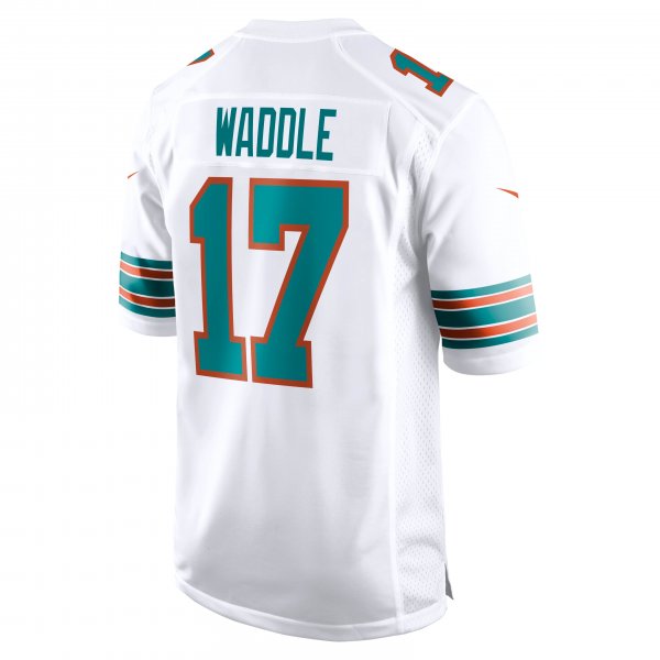 Men's Miami Dolphins Jaylen Waddle Nike White Game Jersey