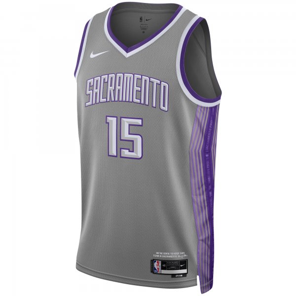 Unisex Sacramento Kings Davion Mitchell Nike Anthracite 2022/23 Swingman Jersey - City Edition