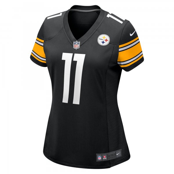 Women's Pittsburgh Steelers Chase Claypool Nike Black Player Game Jersey