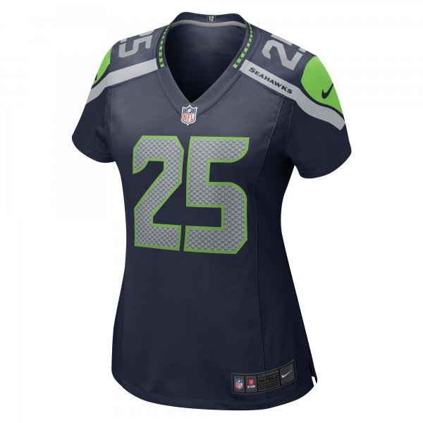 Women's Seattle Seahawks Kenny McIntosh Nike College Navy  Game Jersey