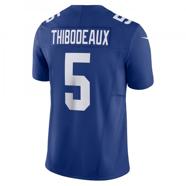 Men's New York Giants Kayvon Thibodeaux Nike Royal Vapor F.U.S.E. Limited Jersey