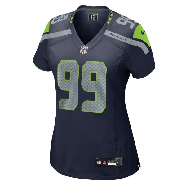 Women's Seattle Seahawks Leonard Williams Nike College Navy  Game Jersey