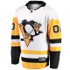 Men's Pittsburgh Penguins Fanatics White Away Breakaway Custom Jersey