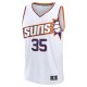 Youth Phoenix Suns Kevin Durant Fanatics White Fast Break Player Jersey - Association Edition