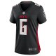 Women's Atlanta Falcons Younghoe Koo Nike Black Team Game Jersey