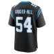 Men's Carolina Panthers Kamu Grugier-Hill Nike Black Game Jersey