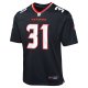 Youth Houston Texans Dameon Pierce Nike Navy Game Jersey