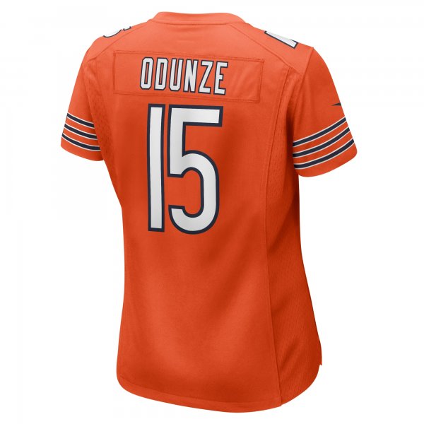 Women's Chicago Bears Rome Odunze Nike  Orange Alternate Game Jersey