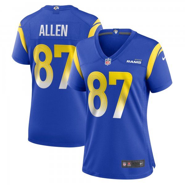 Women's Los Angeles Rams Davis Allen Nike Royal Home Game Jersey