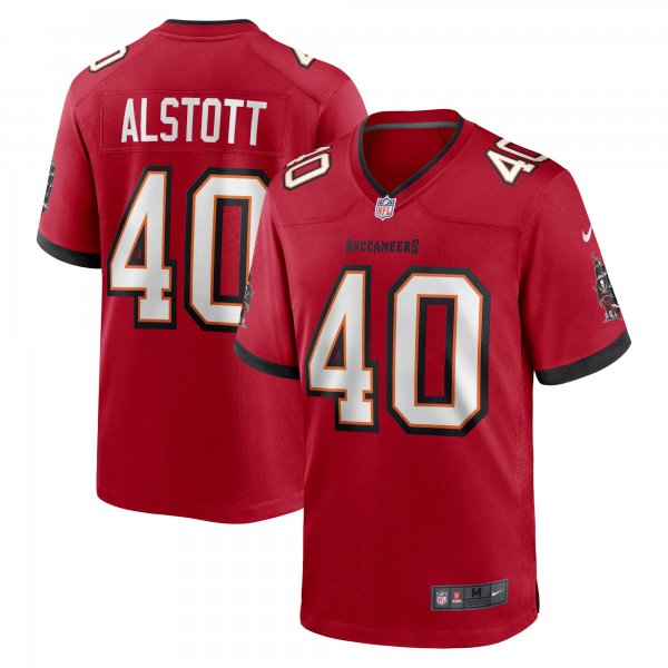 Men's Tampa Bay Buccaneers Mike Alstott Nike Red Retired Player Game Jersey