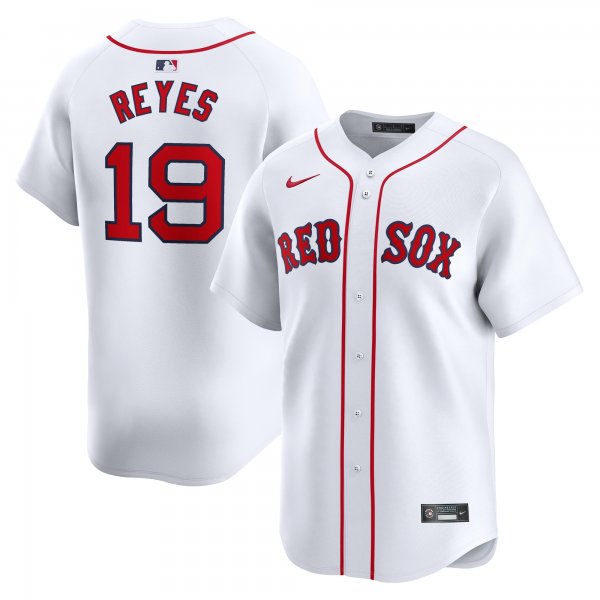 Men's Boston Red Sox Pablo Reyes Nike White Home Limited Player Jersey