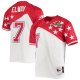 Men's AFC John Elway Mitchell & Ness White/Red 1995 Pro Bowl Jersey