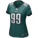 Women's Philadelphia Eagles Jerome Brown Nike Midnight Green Game Retired Player Jersey