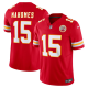 Men's Kansas City Chiefs #15 Patrick Mahomes Nike Red Vapor F.U.S.E. Limited Jersey