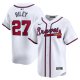 Men's Atlanta Braves Austin Riley Nike White Home Limited Player Jersey