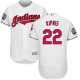 Cleveland Indians #22 Jason Kipnis White Flexbase Collection 2016 World Series Bound Stitched MLB Jersey