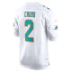 Men's Miami Dolphins Bradley Chubb Nike White Game Player Jersey