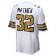 Men's New Orleans Saints Tyrann Mathieu Nike White Player Game Jersey