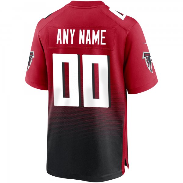 Men's Atlanta Falcons Nike Red Alternate Custom Game Jersey