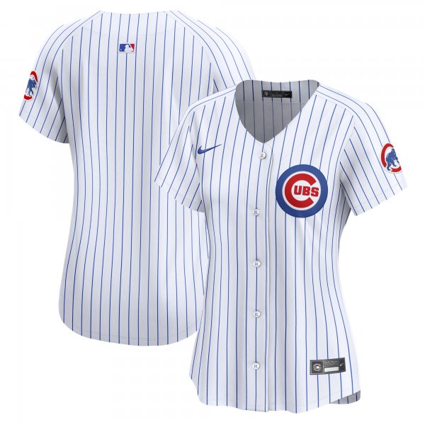 Women's Chicago Cubs Nike White Home Limited Jersey