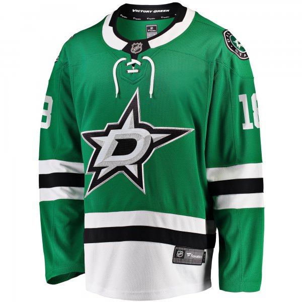 Men's Dallas Stars Sam Steel Fanatics Kelly Green Home Breakaway Jersey