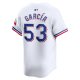 Youth Texas Rangers Adolis GarcÃÂ­a Nike White Home Limited Player Jersey