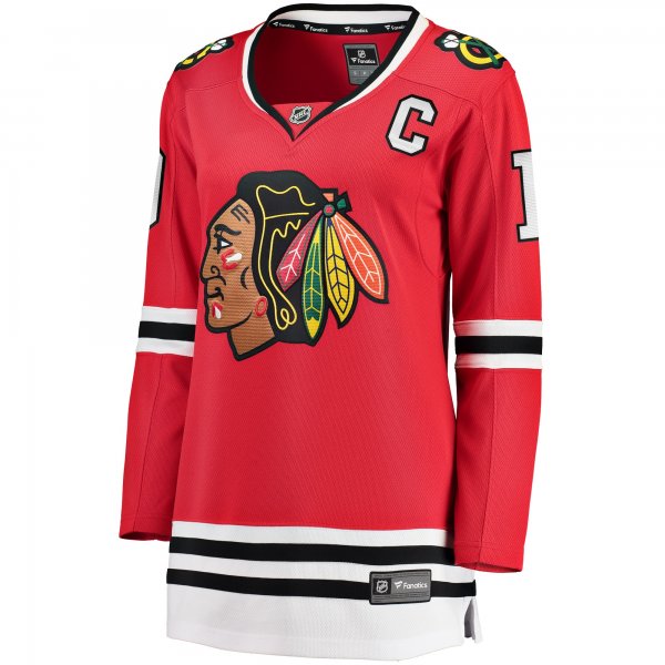 Women's Chicago Blackhawks Jonathan Toews Fanatics Red Home Breakaway Player Jersey