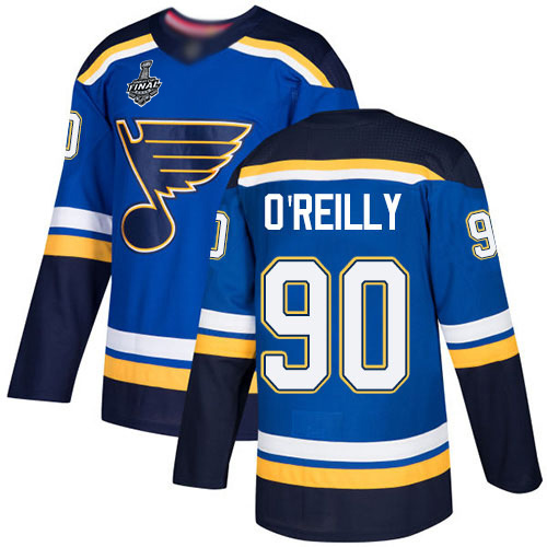 St. Louis Blues #90 Ryan O'Reilly Blue Home Stanley Cup Final Bound Stitched Adidas NHL Jersey