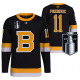 Men's Boston Bruins Trent Frederic Black 2022 Stanley Cup Playoffs Jersey