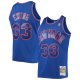 Men's New York Knicks Patrick Ewing Mitchell & Ness Blue 1996/97 Hardwood Classics Swingman Jersey