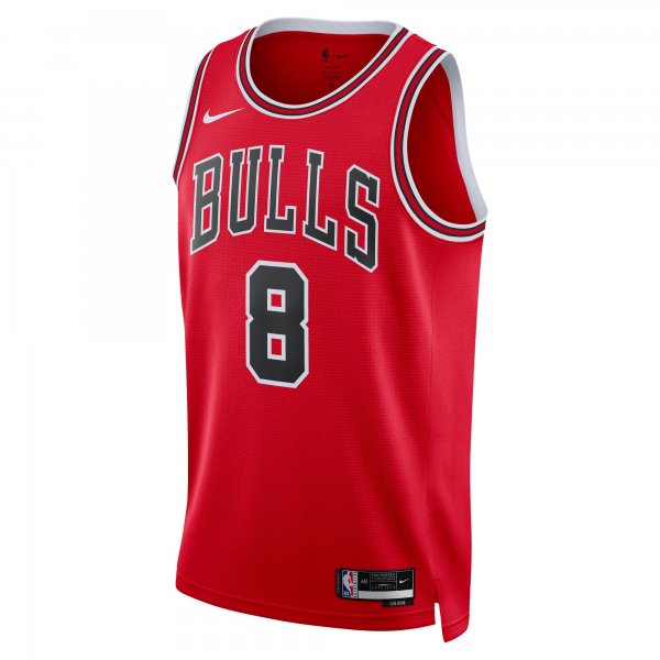 Unisex Chicago Bulls Zach LaVine Nike Red Swingman Jersey - Icon Edition