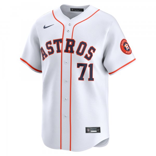 Men's Houston Astros Josh Hader Nike White Home Limited Player Jersey