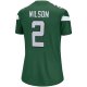 Women's New York Jets Zach Wilson Nike Gotham Green Legend Jersey