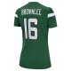 Women's New York Jets Jason Brownlee Nike Gotham Green  Game Jersey