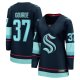 Women's Seattle Kraken Yanni Gourde Fanatics Navy Home Breakaway Player Jersey