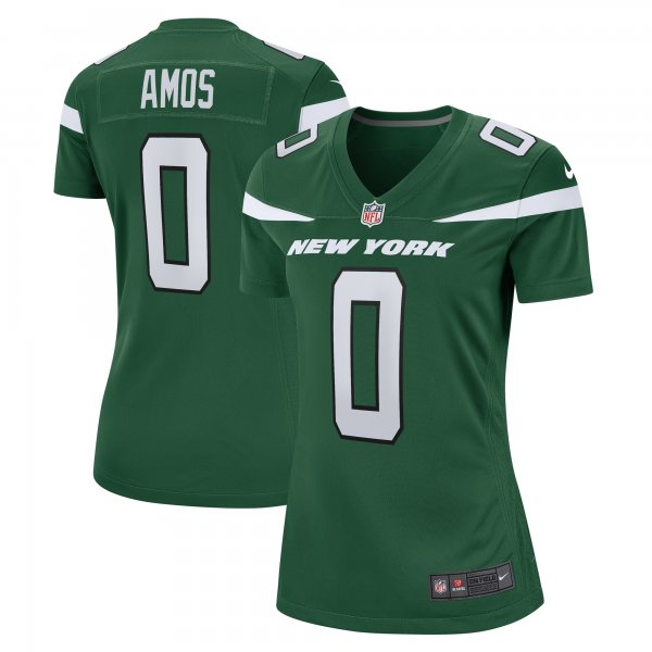 Women's New York Jets Adrian Amos Nike Gotham Green  Game Jersey