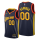 Men's Nike Golden State Warriors #00 Jonathan Kuminga City Edition Navy Jersey