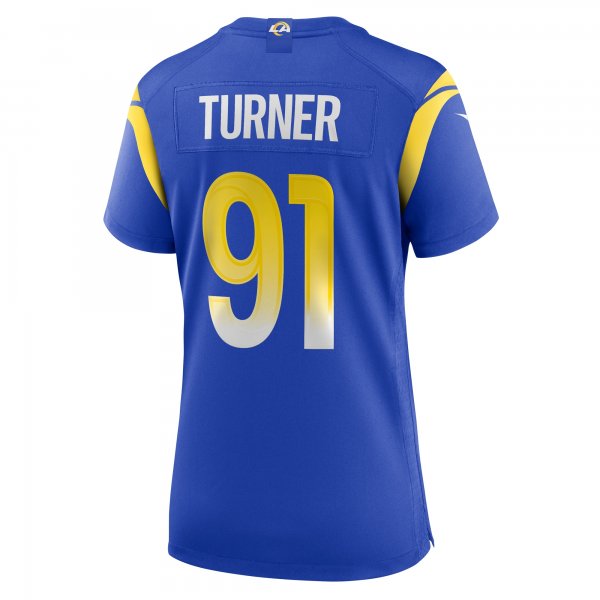 Women's Los Angeles Rams Kobie Turner Nike Royal Home Game Jersey