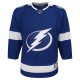 Youth Tampa Bay Lightning Blue Home Blank Premier Jersey