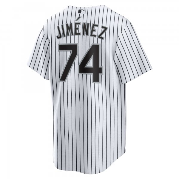 Men's Chicago White Sox Eloy Jimenez Nike White Home Replica Player Name Jersey