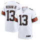 Men's Cleveland Browns #13 Odell Beckham Jr. Nike White Game Jersey