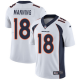 Nike Denver Broncos #18 Peyton Manning White Men's Stitched NFL Vapor Untouchable Limited Jersey