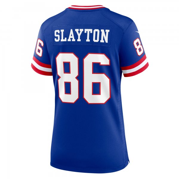 Women's New York Giants Darius Slayton Nike Royal Classic Player Game Jersey